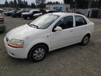  Salvage Chevrolet Aveo