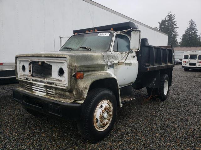  Salvage GMC Dumptruck