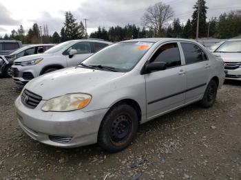  Salvage Toyota Corolla