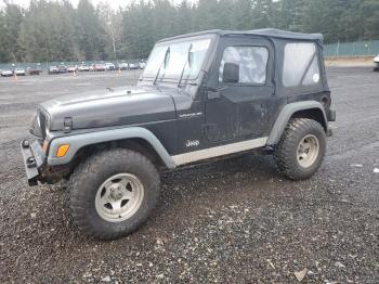  Salvage Jeep Wrangler