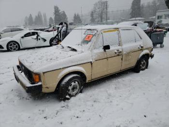  Salvage Volkswagen Rabbit