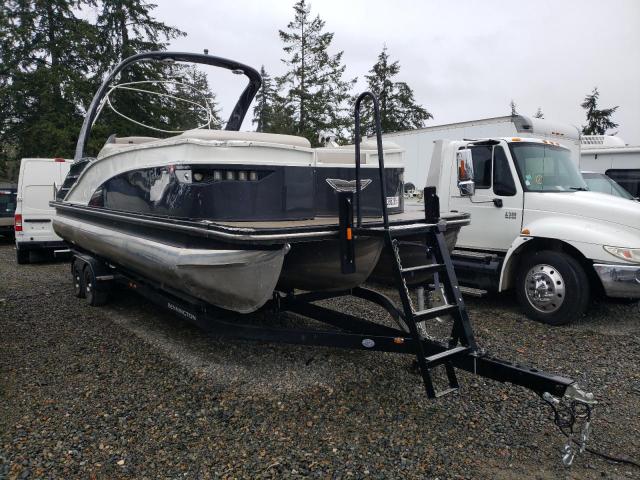  Salvage Bennington Marine Boat W Trl