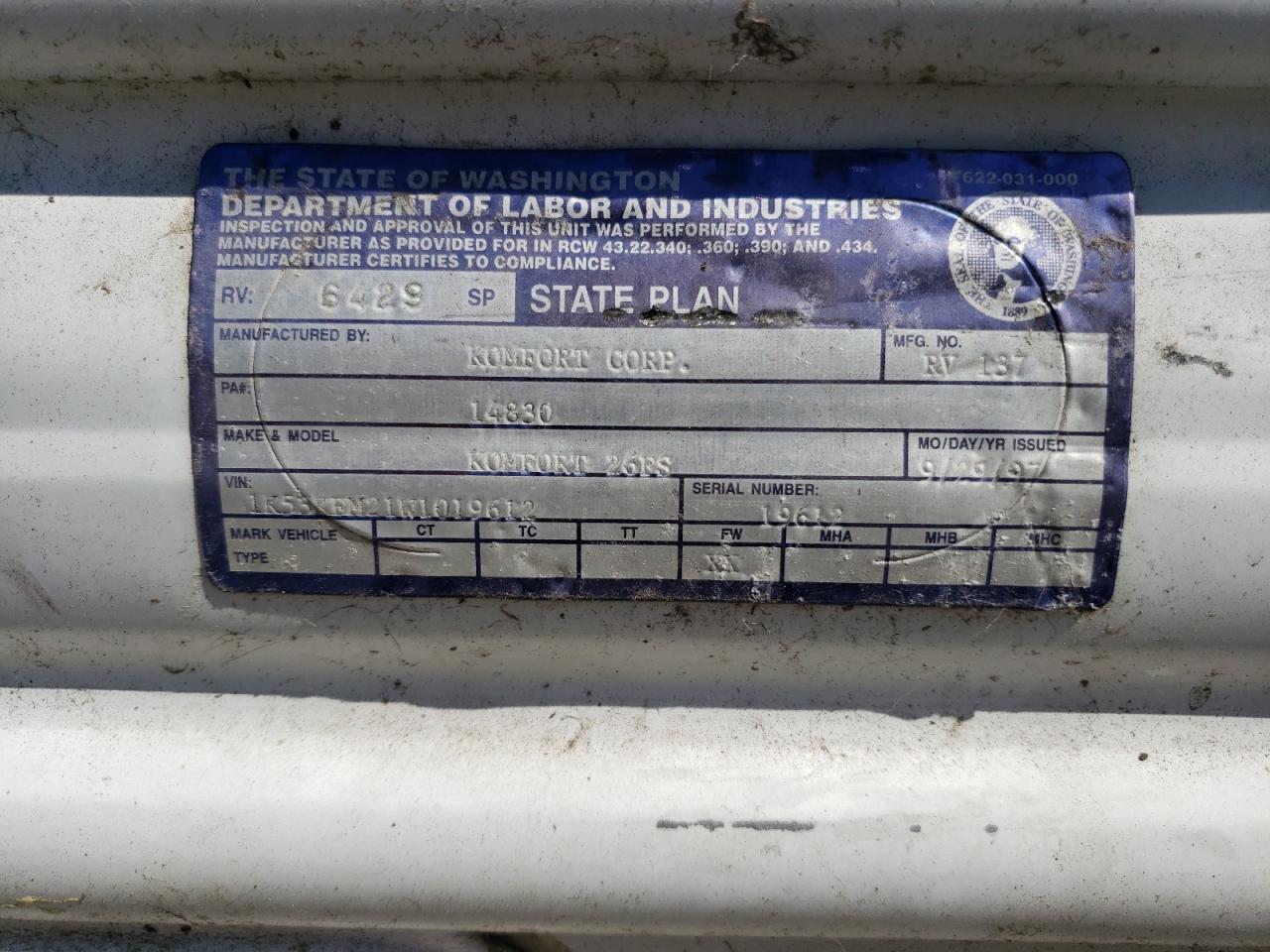 Komfort Fifth Whee Image 8