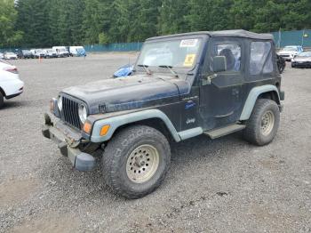 Salvage Jeep Wrangler