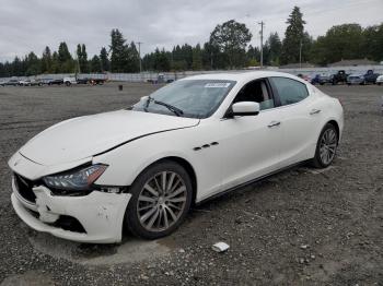  Salvage Maserati Ghibli S