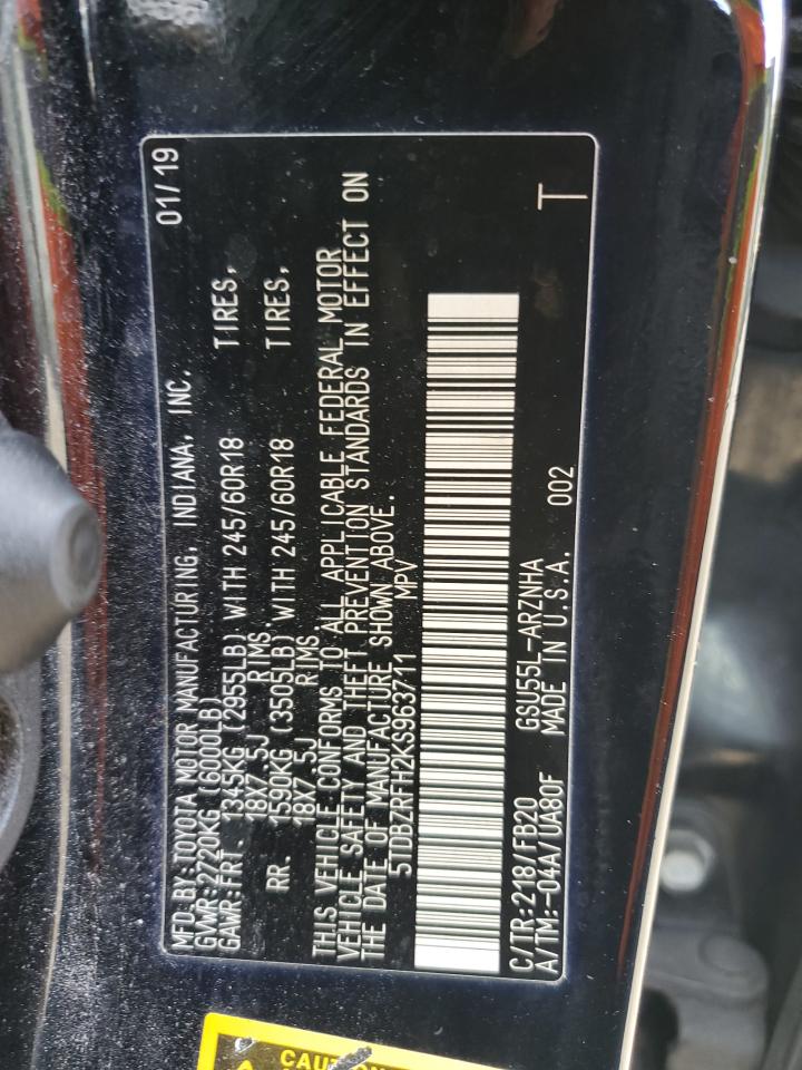 Toyota Highlander Le Image 9