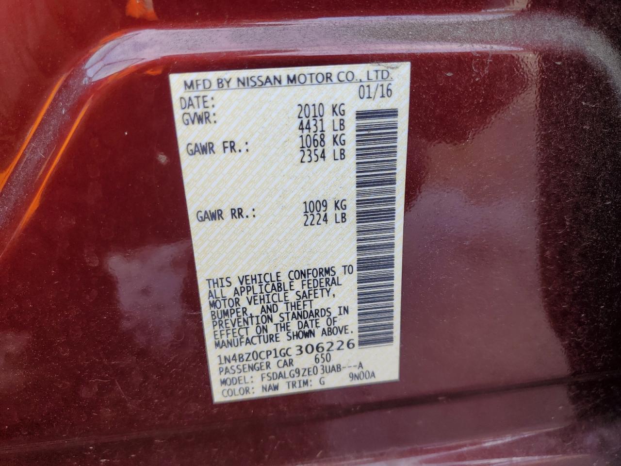 Nissan LEAF Sv Image 12