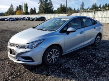  Salvage Chevrolet Cruze