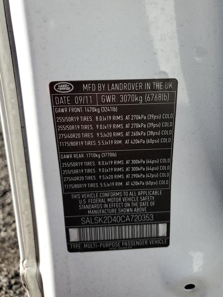 Land Rover Range Rover Hse Luxury Image 8