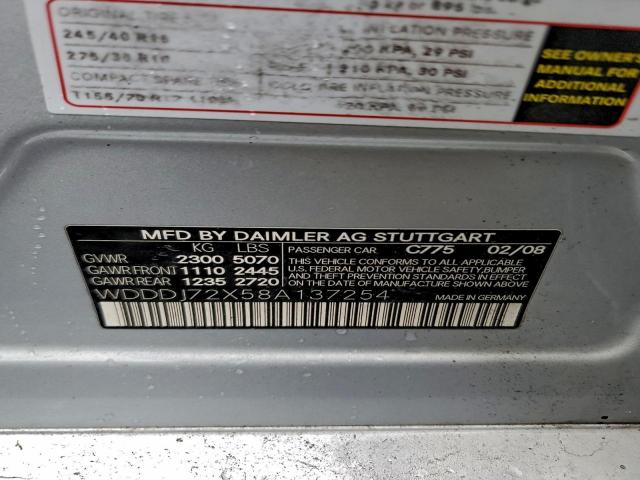 Mercedes-Benz Cls-class 550 Image 10