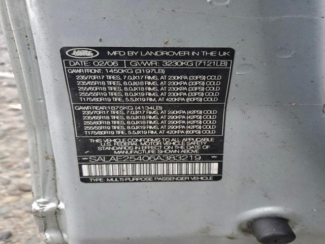 Land Rover LR3 Se Image 7