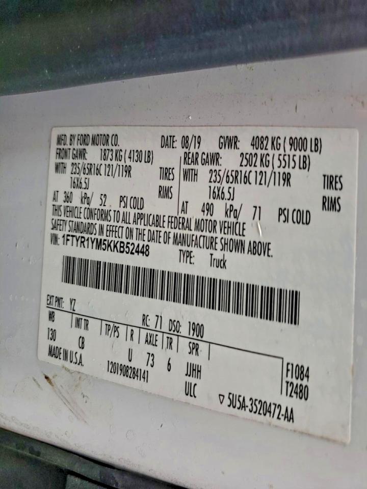 Ford Transit T-250 Image 9