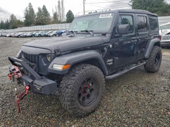  Salvage Jeep Wrangler